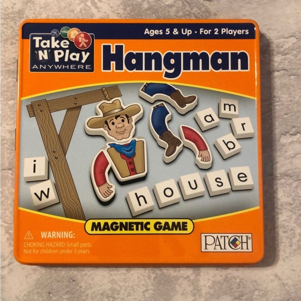 Take-N-Play Hangman in Travel Tin